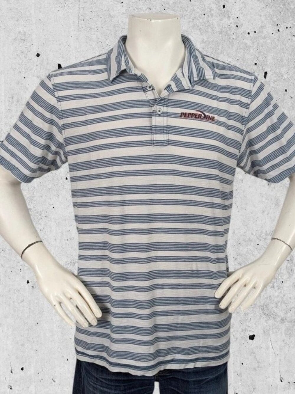 Linksoul Gold Polo Shirt Size Large Pepperdine